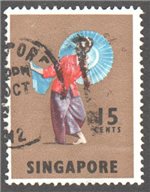 Singapore Scott 89 Used